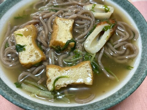 とろみあんのお蕎麦